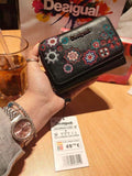 Desigual - Wallet (Black) - Block Soly