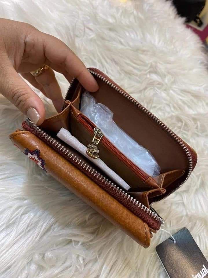 Desigual - Wallet (Brown) - Block Soly