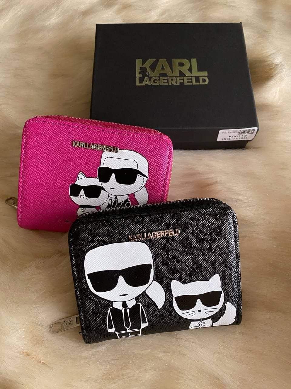 Karl - Wallet ( Pink ) - Block Soly