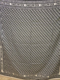 Scarf Blue Black - Block Soly